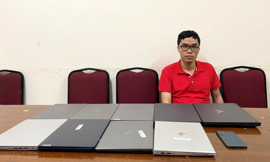 Bắt giữ "đạo chích" chuyên trộm cắp trong siêu thị điện máy