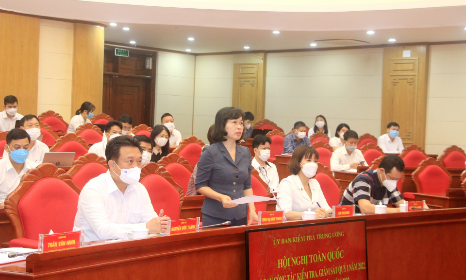Hội nghị trực tuyến toàn quốc giao ban công tác kiểm tra, giám sát của Đảng