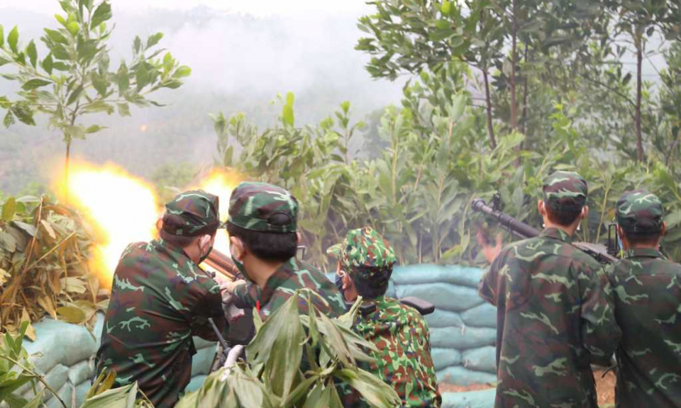Xây dựng khu vực phòng thủ vững chắc