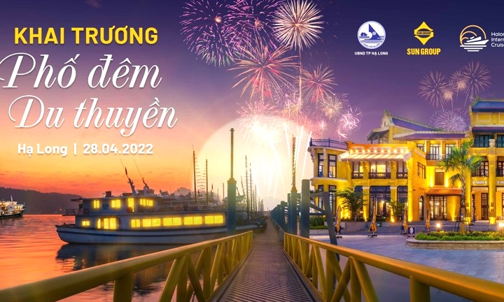 Ha Long city: Cruise nightlife street to open on April 28 