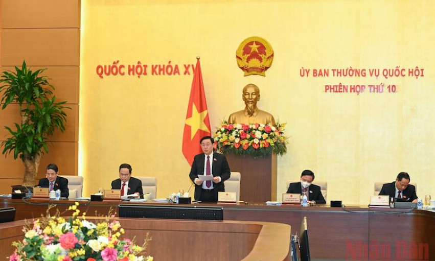 Bế mạc Phiên họp thứ 10 của Ủy ban Thường vụ Quốc hội