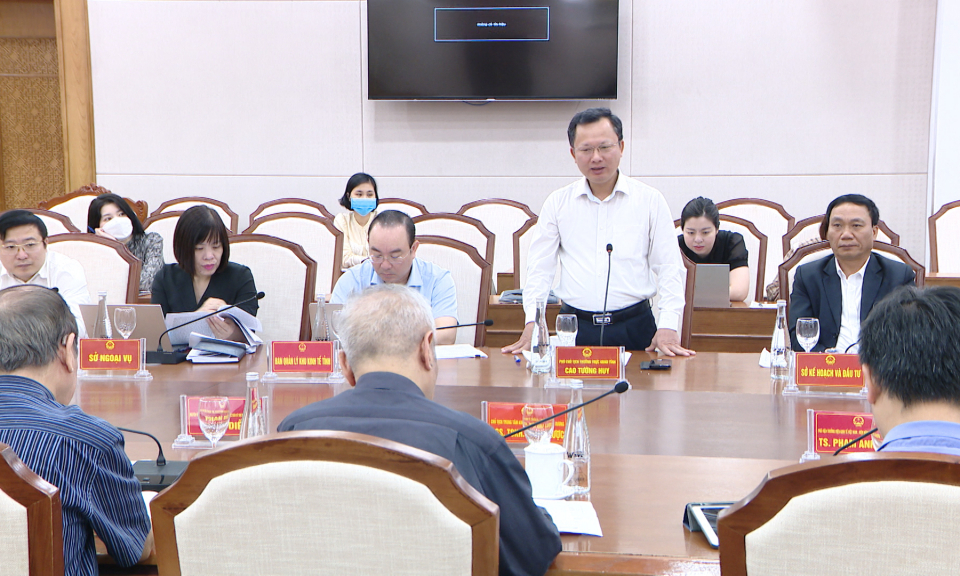 亚太经济中心代表团对广宁经济社会发展模式进行考察