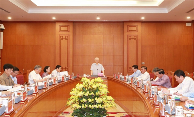 General Secretary ordered to push up the progress of corruption cases