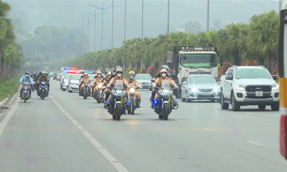 Quang Ninh strengthens security, traffic order control for Reunification Day and SEA Games 31 