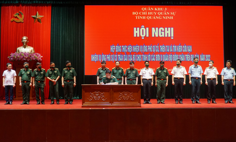 Hội nghị hiệp đồng ứng phó sự cố, thiên tai và tìm kiếm cứu nạn; nhiệm vụ ứng phó tràn dầu năm 2022