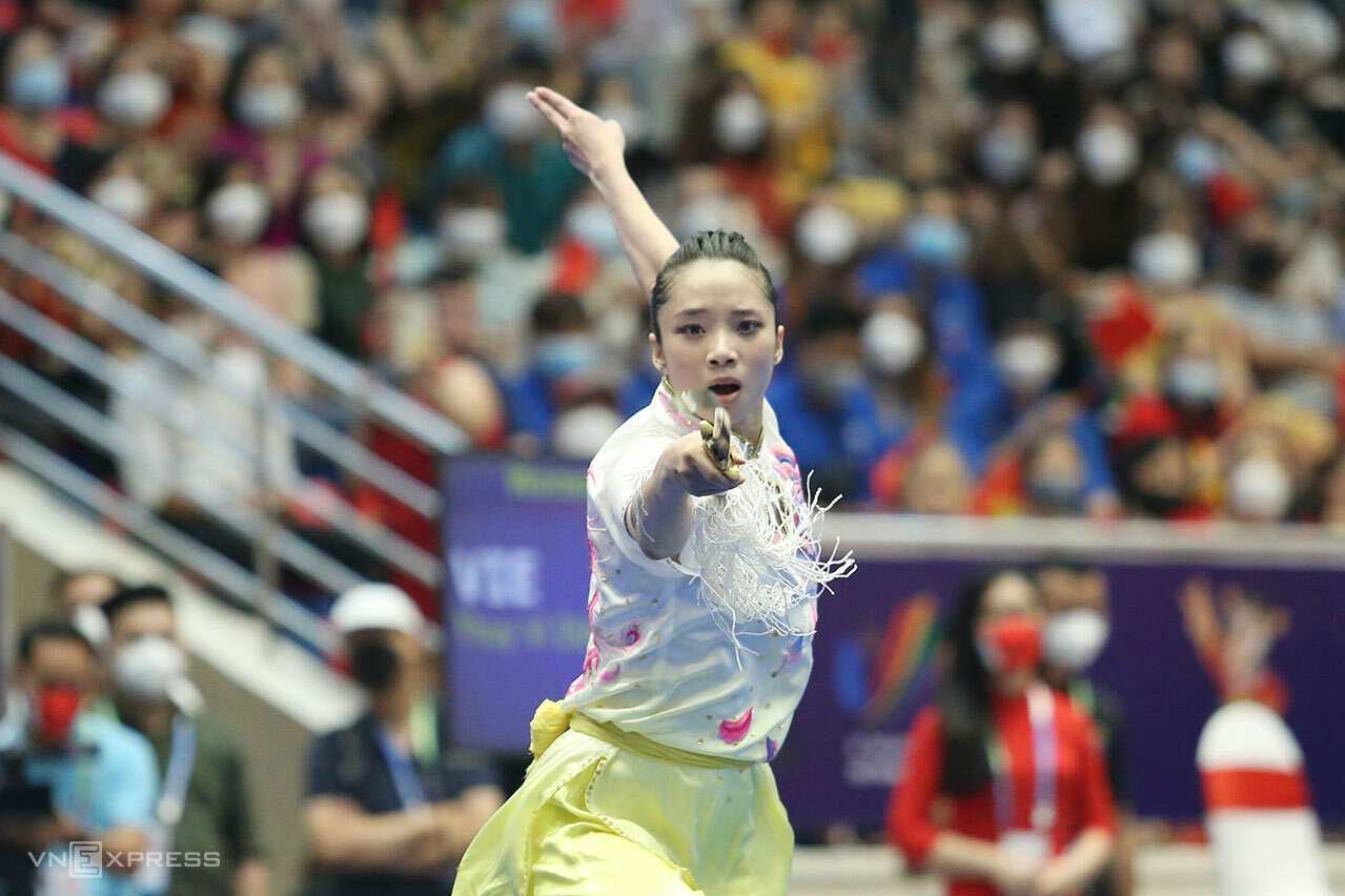 SEA Games: The beauty of Vietnamese wushu