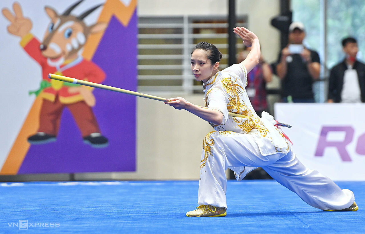 SEA Games: The beauty of Vietnamese wushu