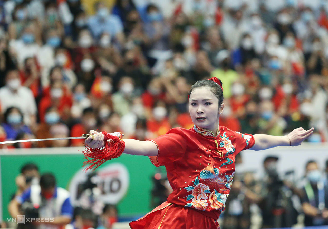 SEA Games: The beauty of Vietnamese wushu