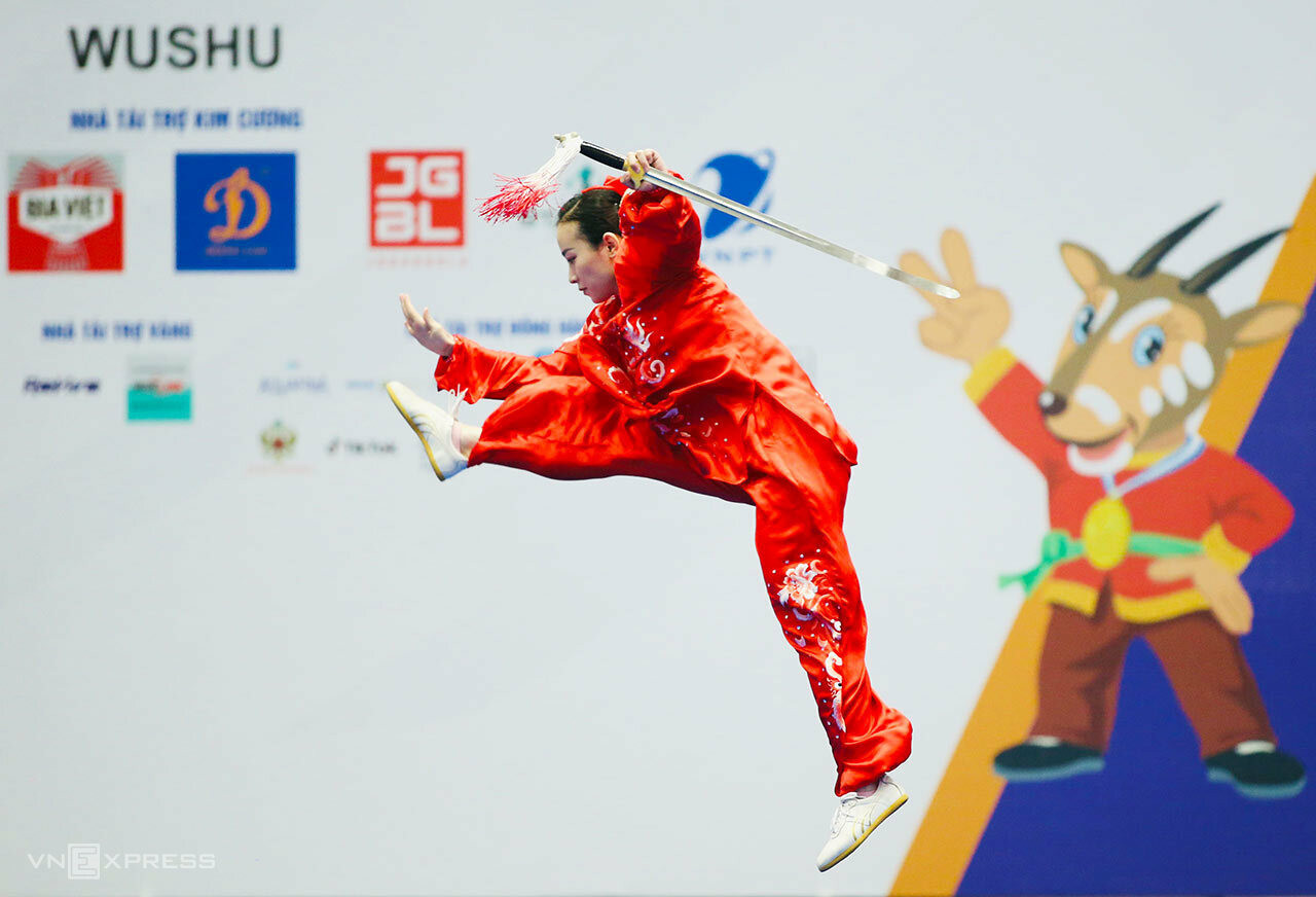 SEA Games: The beauty of Vietnamese wushu