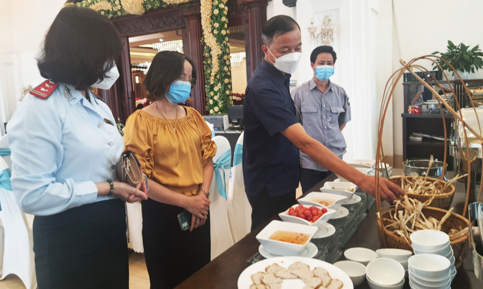 Tăng cường thanh, kiểm tra về ATTP