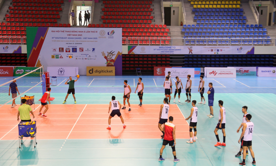 Nhiều đội tuyển hội quân tại Quảng Ninh sẵn sàng cho SEA Games 31