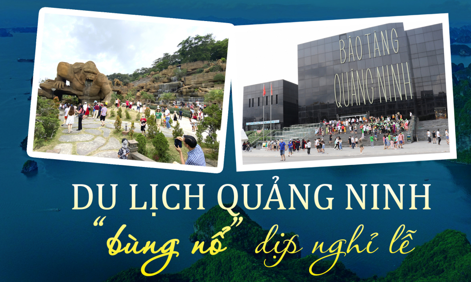 Du lịch Quảng Ninh “ bùng nổ” dịp nghỉ lễ