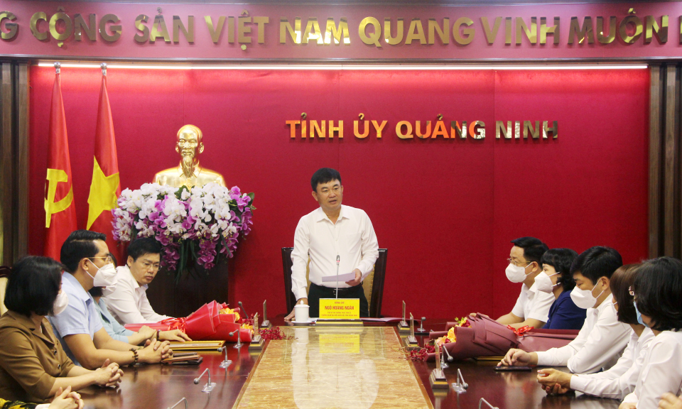 Công bố quyết định của Ban Thường vụ Tỉnh ủy về công tác cán bộ