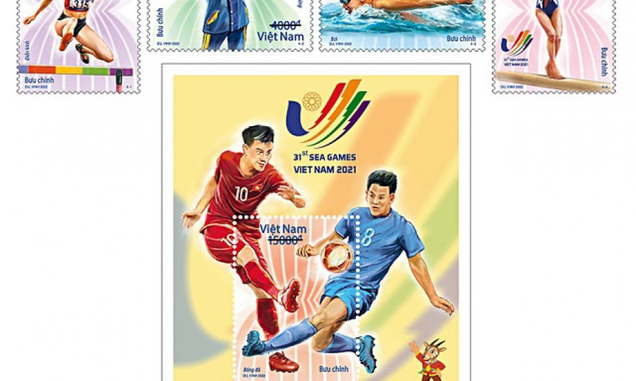 Phát hành bộ tem SEA Games 31