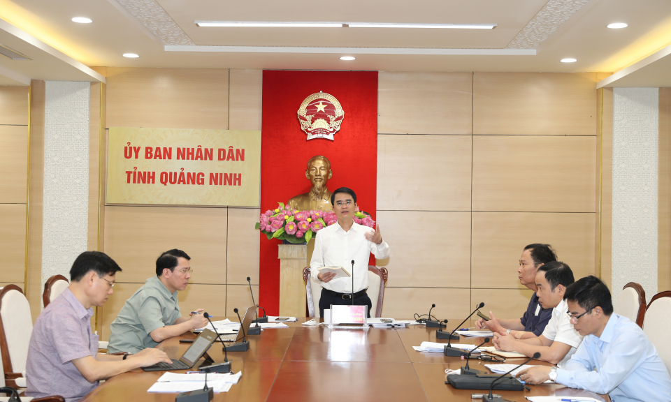 UBND tỉnh họp rà soát công tác quản lý đất