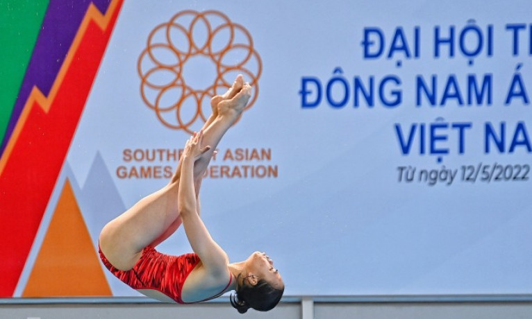 Đoàn Việt Nam có huy chương đầu tiên tại SEA Games 31