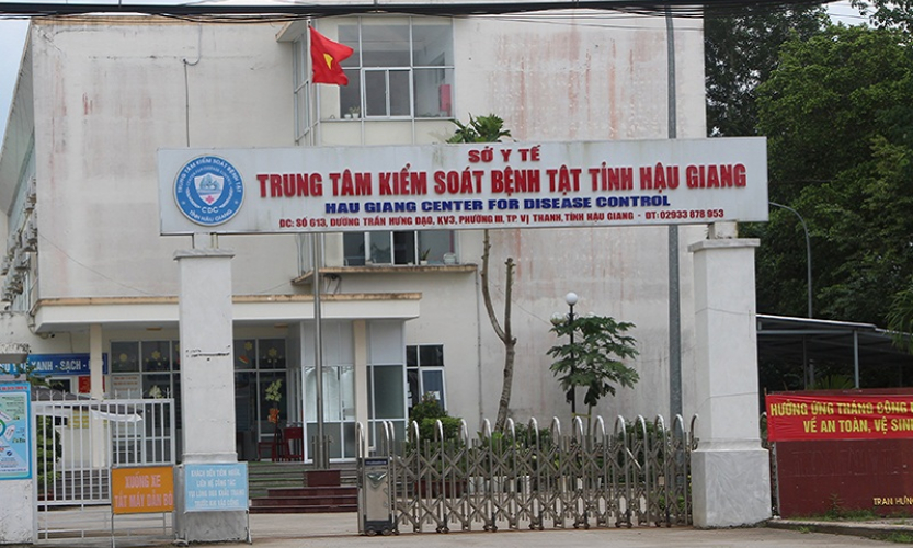Cách chức Bí thư Đảng ủy và Giám đốc CDC Hậu Giang