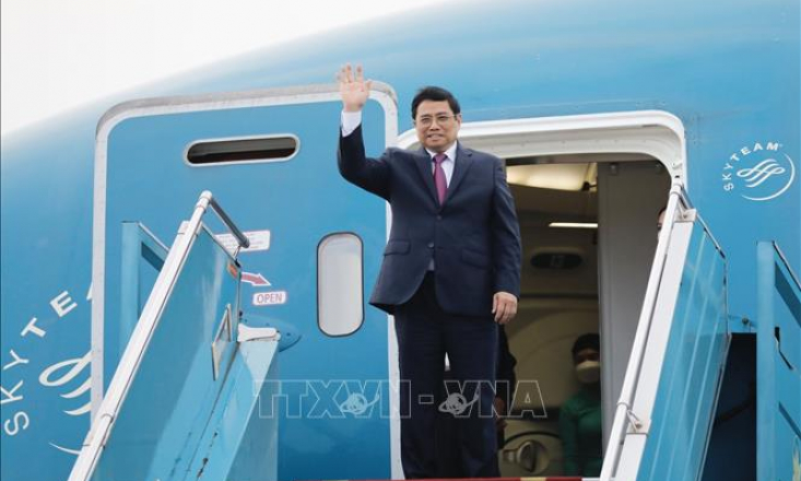 Thủ tướng Phạm Minh Chính lên đường dự Hội nghị Cấp cao đặc biệt ASEAN - Hoa Kỳ