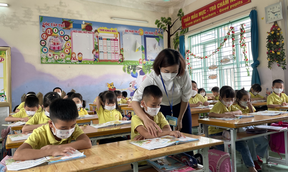 Sở GD&ĐT: Hướng dẫn tuyển sinh vào lớp 1 năm học 2022-2023