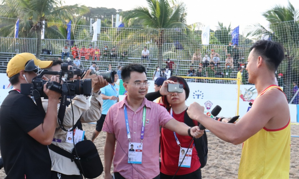 Trung tâm Truyền thông tỉnh đồng hành cùng SEA Games 31