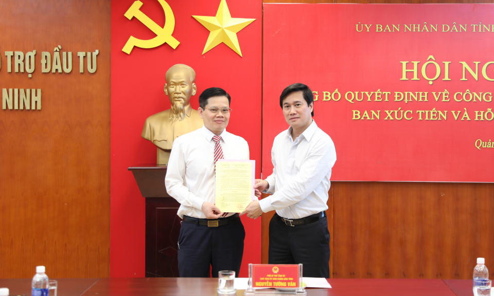 Trao quyết định bổ nhiệm Phó Trưởng Ban IPA