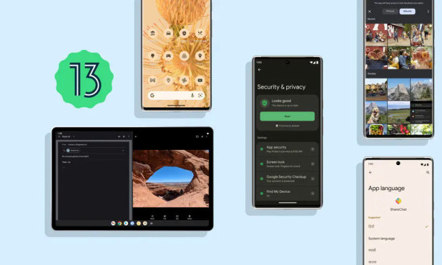Những điểm mới trên Android 13