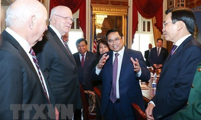 PM meets President Pro Tempore of US Senate in Washington D.C
