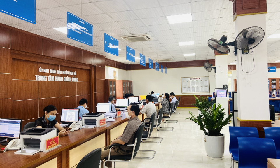 Khắc phục tồn tại trong giải quyết thủ tục hành chính