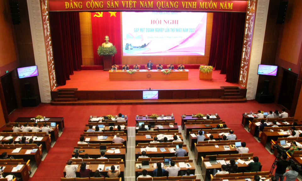 Quảng Ninh: Hội nghị gặp mặt doanh nghiệp lần thứ nhất năm 2022