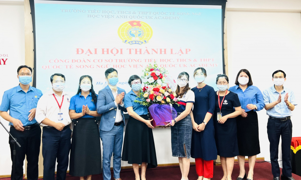 Công đoàn ngành Giáo dục: Thêm 1 Công đoàn cơ sở được thành lập