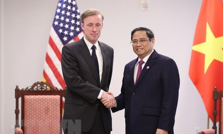 Thủ tướng tiếp Cố vấn An ninh Quốc gia Hoa Kỳ Jake Sullivan