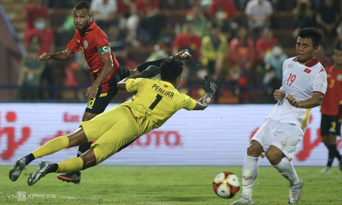 Bóng đá nam Việt Nam đứng đầu bảng A SEA Games