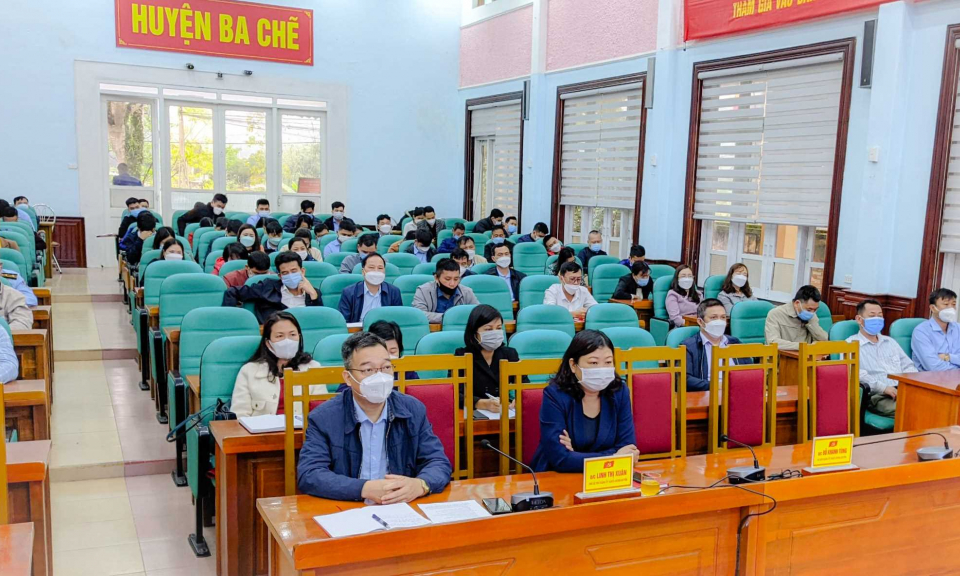 Ba Chẽ: Nâng cao chất lượng giáo dục chính trị, tư tưởng trong tình hình mới