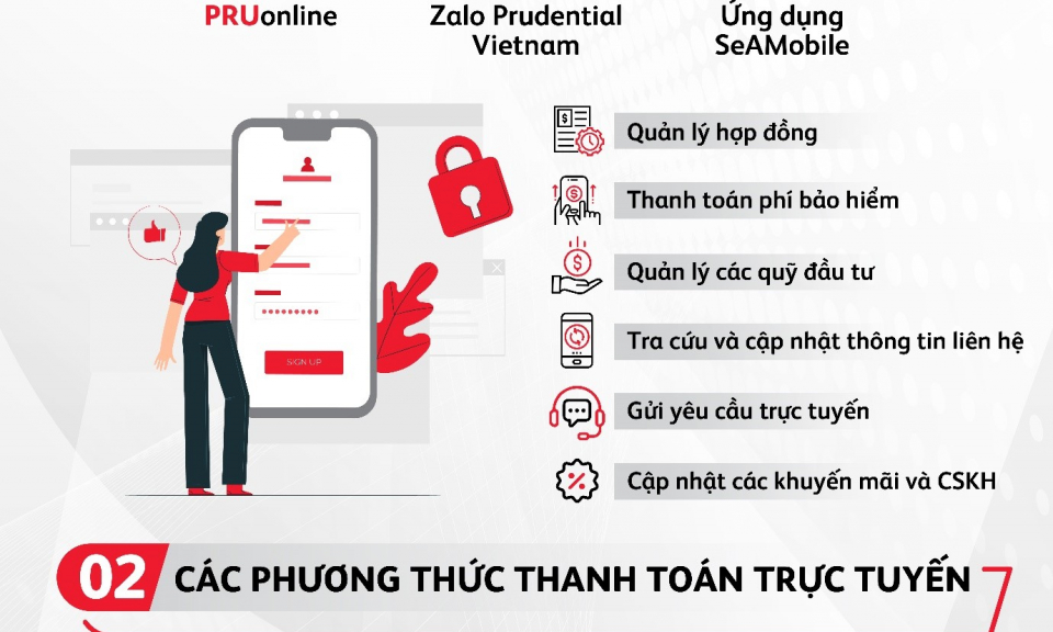 Dịch vụ bảo hiểm tại nhà - Xu hướng mới từ Prudential