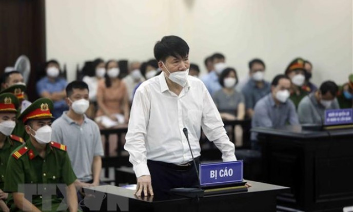 Xét xử vụ thuốc giả: Bị cáo Trương Quốc Cường xin giảm án cho cấp dưới