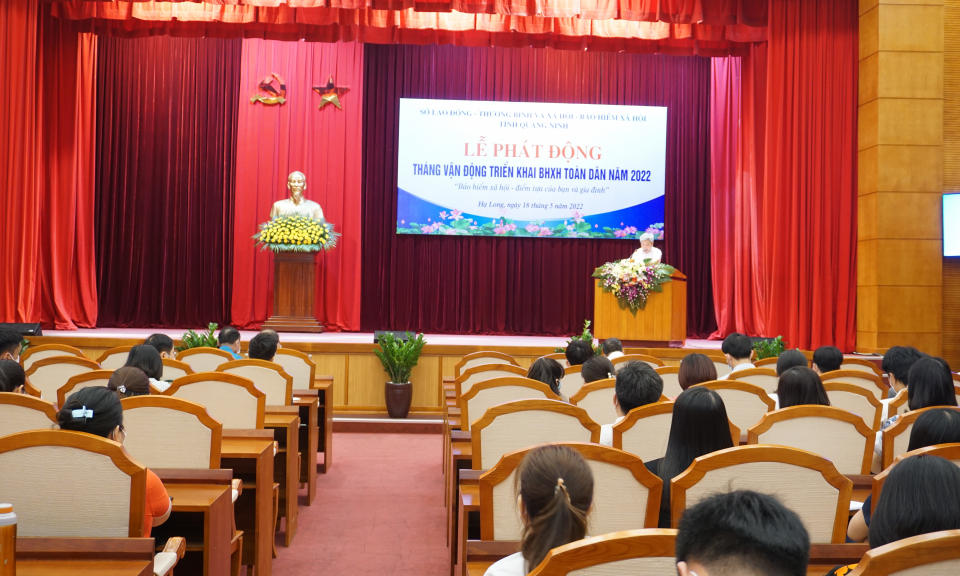 Phát động Tháng Vận động triển khai BHXH toàn dân năm 2022