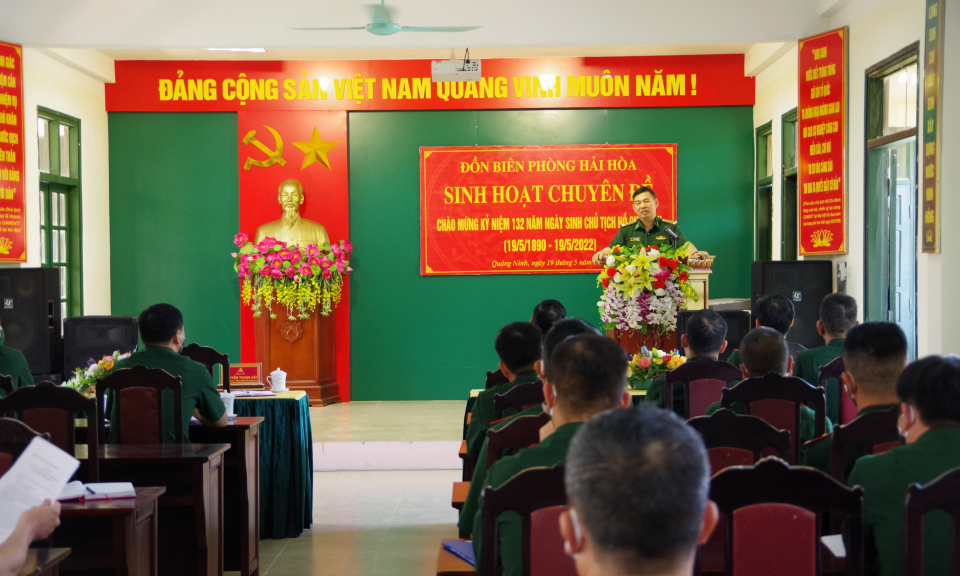 Bộ đội Biên phòng tỉnh: Nhiều hoạt động chào mừng 132 năm Ngày sinh Chủ tịch Hồ Chí Minh   