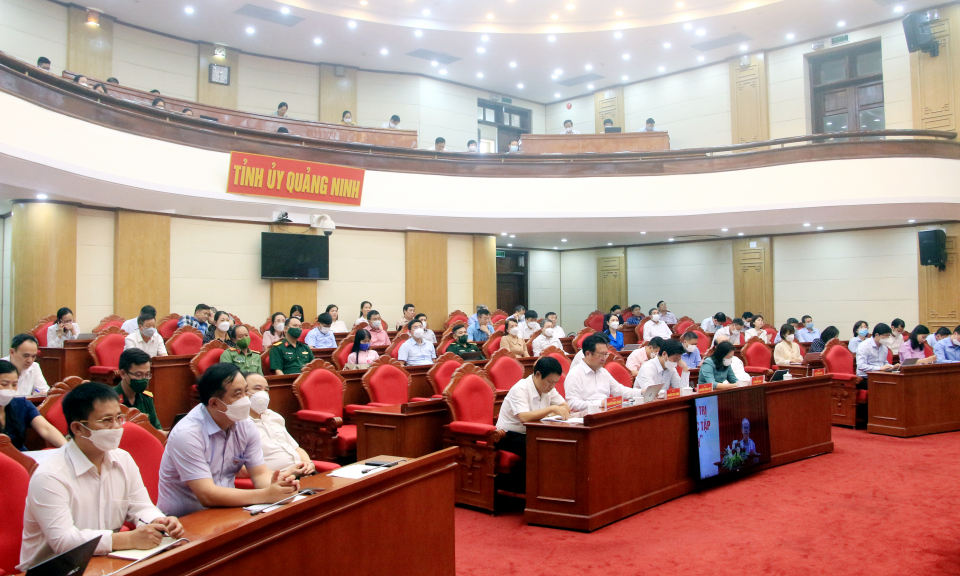 Giao ban trực tuyến toàn quốc đánh giá 1 năm thực hiện Kết luận số 01-KL/TW