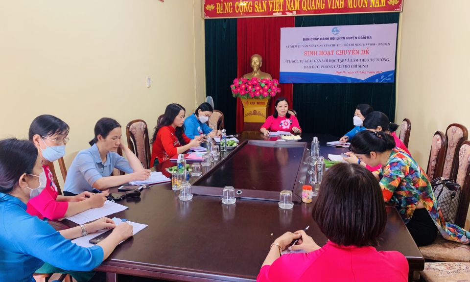 Các cấp Hội LHPN tỉnh Quảng Ninh lan tỏa tinh thần “Học Bác lòng ta trong sáng hơn”