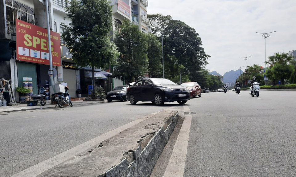 Cần khắc phục những bất cập về ATGT tại tuyến phố Kim Đồng (TP Hạ Long)