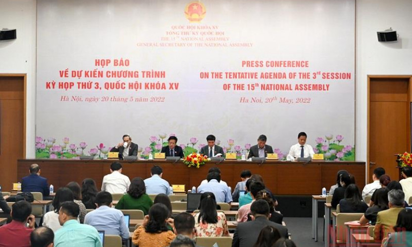 Kỳ họp thứ ba, Quốc hội khóa XV dành 2,5 ngày cho hoạt động chất vấn