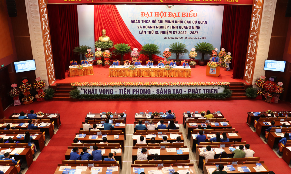Đại hội Đại biểu Đoàn Khối các cơ quan và doanh nghiệp tỉnh lần thứ IX