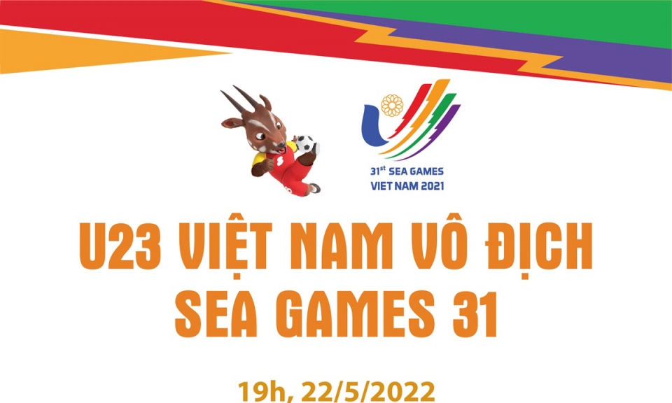 U23 Việt Nam giành ngôi vô địch SEA Games 31