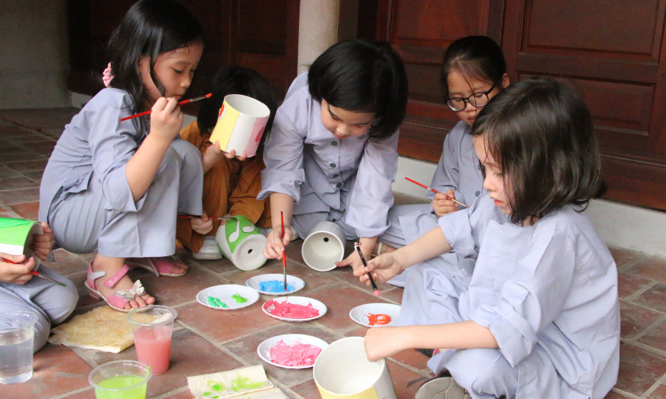 Trải nghiệm độc đáo cho thiếu nhi ở Yên Tử