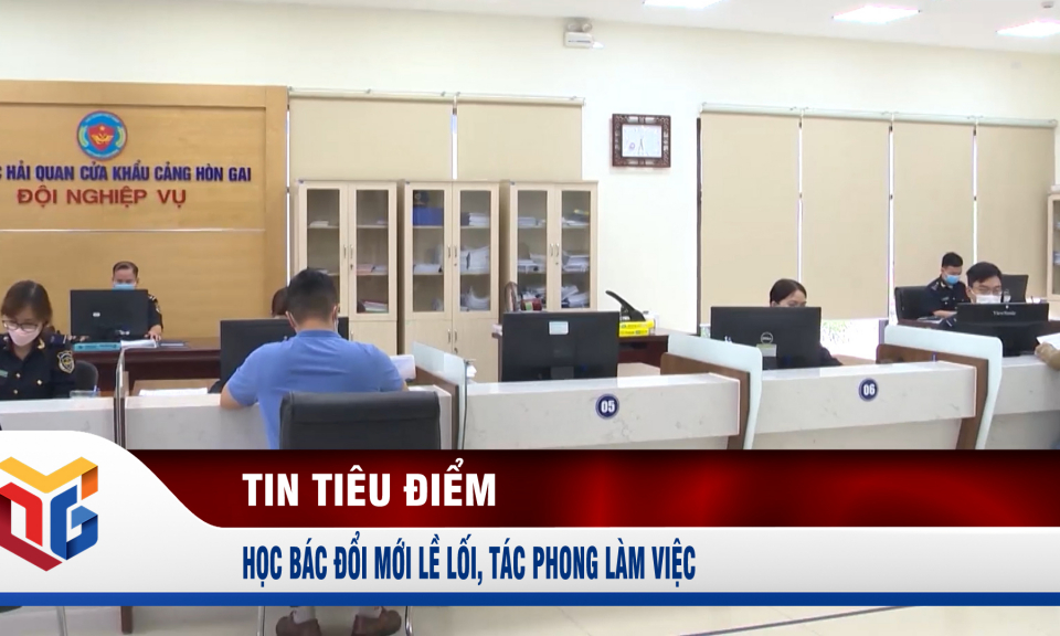 Học Bác đổi mới lề lối, tác phong làm việc