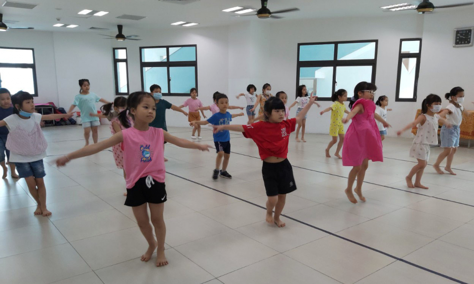 Mùa hè sôi động ở Cung Văn hóa Thanh thiếu nhi