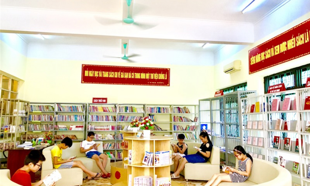 Thư viện: “Trường học” ngoại khóa bổ ích 
