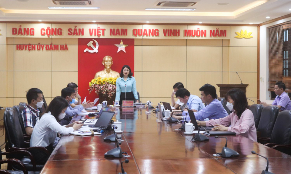 Huyện Đầm Hà: Sẵn sàng cho ngày hội của toàn dân