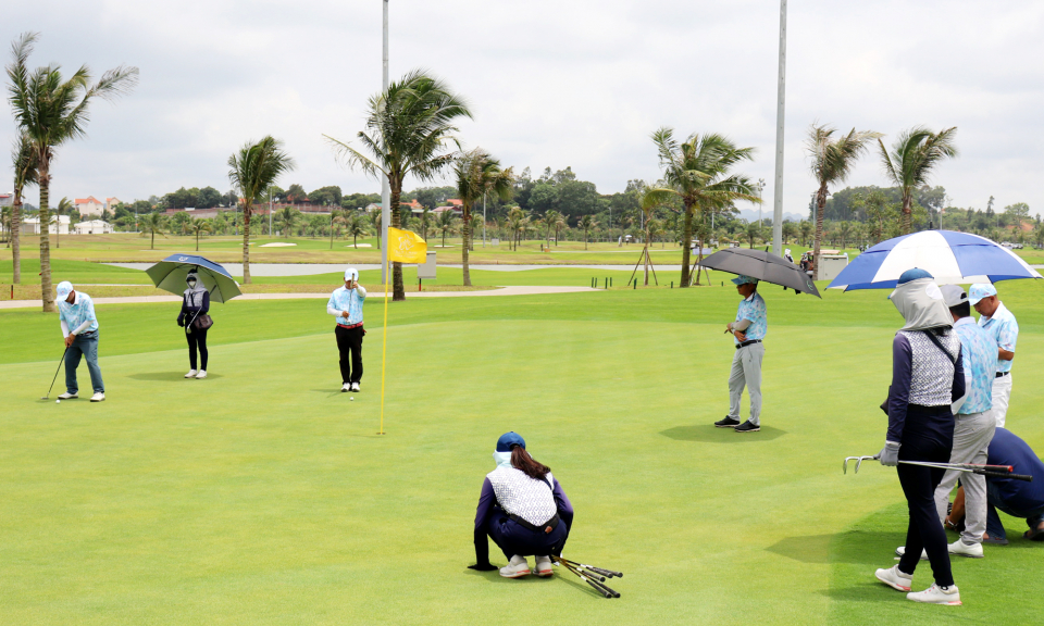Giải Golf chào mừng Đại hội Hội Doanh nhân trẻ tỉnh lần thứ VI