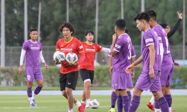 U23 Việt Nam sẵn sàng cho trận đấu giao hữu với U23 UAE